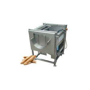 Potato Washing And Peeling Machine Sweet Potato Brush Washing Machine For Fruit