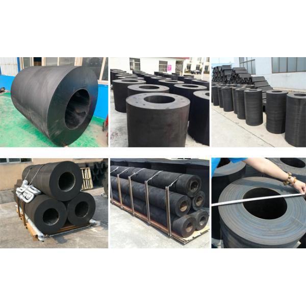 OEM Cylindrical Boat Fenders Natural Rubber SBR EPDM Material
