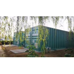 external surface container 20GP FRP inside Compact Integrated sewage treatment