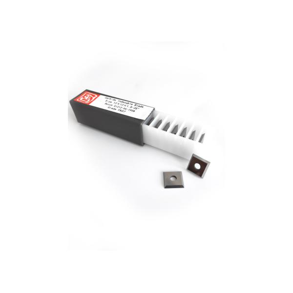 12mm Square Straight Indexable Carbide Inserts 4 Edges 12mm LengthX12mm WidthX1