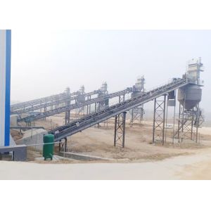 Custom B1200 Industrial Conveyor Heavy Duty Mining Ore With Feeding Hopper