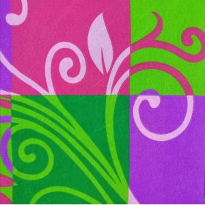 Pigment Print 70GSM 240CM Polyester Material Fabric