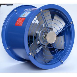 explosion proof fireproofing belt driven ventilation axial fan