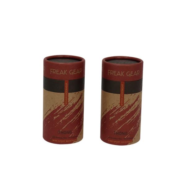 Stackable Coffee Tube Packaging , Multipurpose Cardboard Cylinder Containers