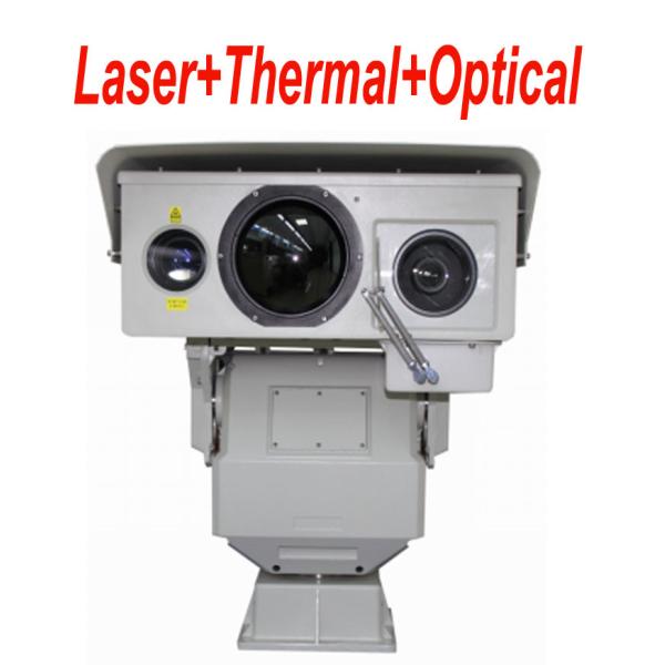 50mK Multi Sensor Long Range Infrared Thermal Camera with PTZ Continuous Zoom