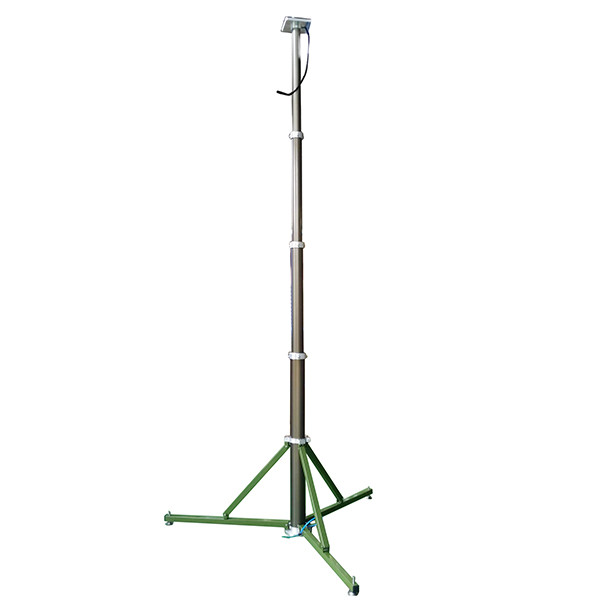 Quality 6.5m CCTV pneumatic telescopic mast with tripod ground mounting wholesale