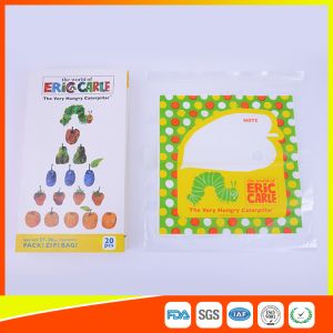 Multicolour Printing Plastic Decorative Ziplock Bags For Snack Packing