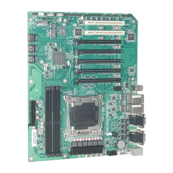 Cheap Customized high quality ITX hot swappable hard disk array raid storage industrial computer E5 server C612 mainboard for sale