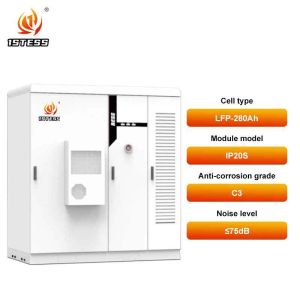 High Capacity Lifepo4 Solar Battery Storage System With 215kWh For Home And