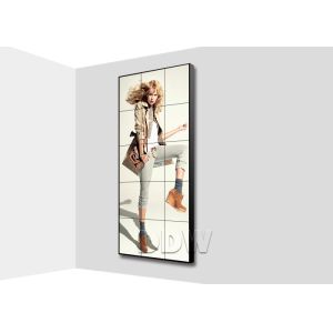 46" Samsung display 4k video wall AC 220v-250v 1.7 mm narrow bezel monitor 500