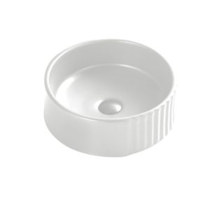 Modern Mini Ceramic Art Basin in Round Shape for Hotel Table Top Counter or Bathroom Economical and Stylish
