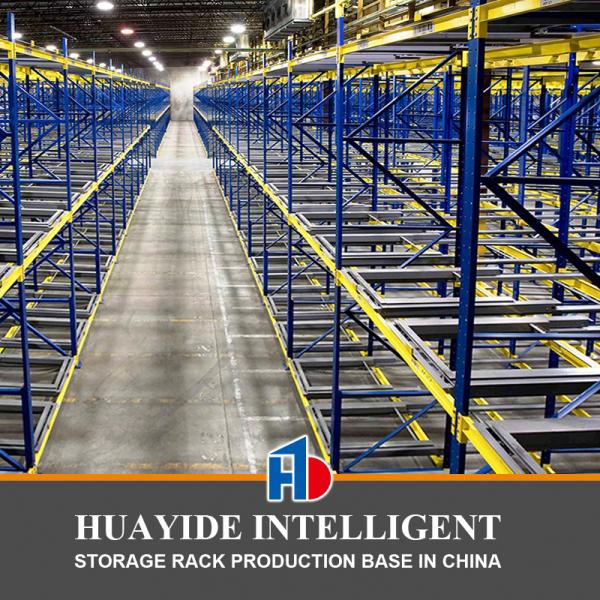 B58：Push Back Racking Metal Pallet Racks Adjustable Push Back Rack Warehouse