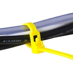 Cheap Adjustable Releasable Cable Tie Plastic Nylon Type Soft Cable Tie for sale