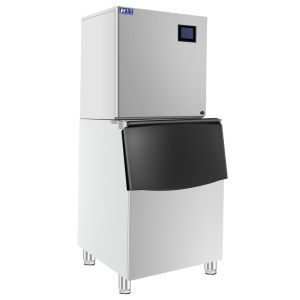 Freestanding Split Commercial Ice Machine Large Capacity Ice Making Machine