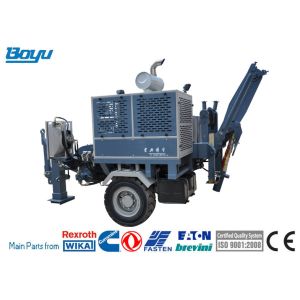 China 129kw 173hp Diesel Engine Hydraulic Puller Machine Bull-wheel Diameter 600mm on sale