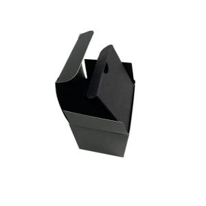 Custom Advanced Texture Art Paper Black Candle Packaging Paper Gift Box