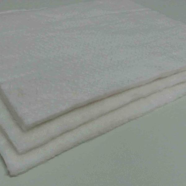 Quality White color 8mm thickness fiberglass needle mat used for filter wholesale