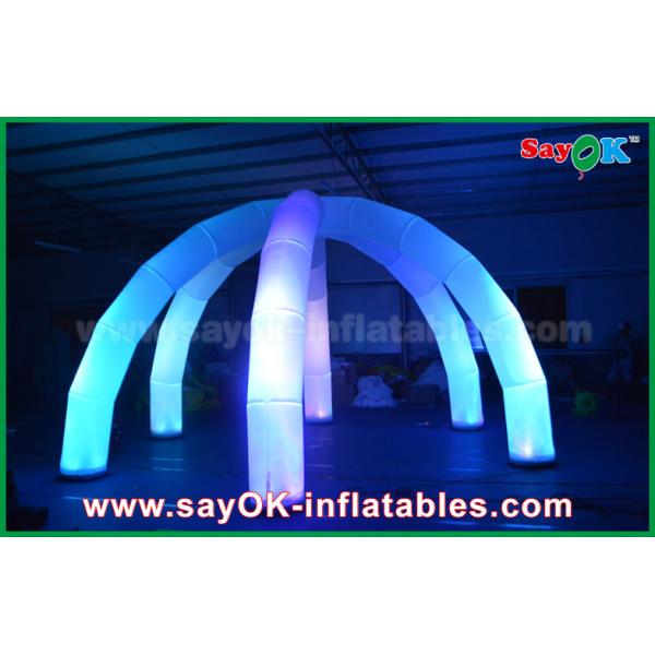 Arch For Wedding Led Lighting Decoration Inflatable Arch / Round Arch Six Leg