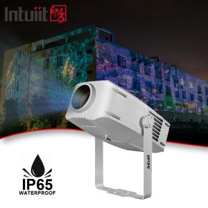 China 400W Waterproof Ip65 Outdoor Indoor Custom Advertising Gobo Led logo Projector Light on sale