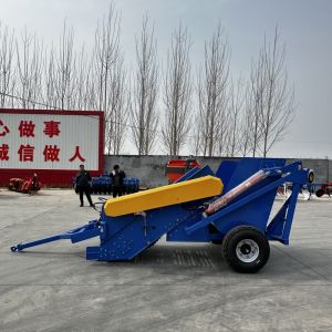 Tractor-Powered Stone Picker for Multi-Terrain Agricultural Use