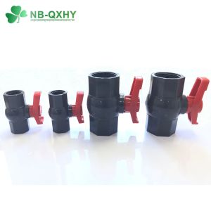 High Pressure DIN Valve Octagonal Ball Valve Threaded PVC Valve with Strong Carton