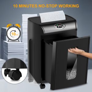 Business Paper CD Shredder With 18Liter Bin