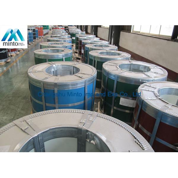 JIS G 3302 / ASTM A924 Color Coated Steel Sheet Roll Of Aluminum Coil ISO