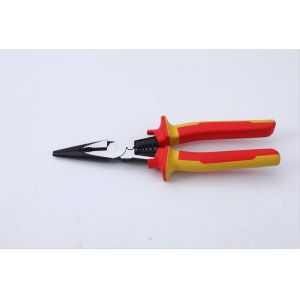 China Multi Function Long Nose Plier 63 HRC 1000V Long Reach Pliers on sale