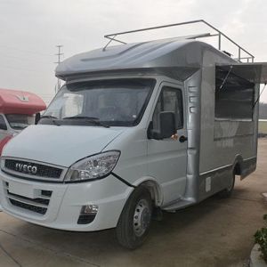 China China Popular Gasoline Engine Mobile Catering Food Van on sale