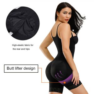 HEXIN Design Adjustable Hooks and Zipper Shapewear High Waist Hip Enhancer for