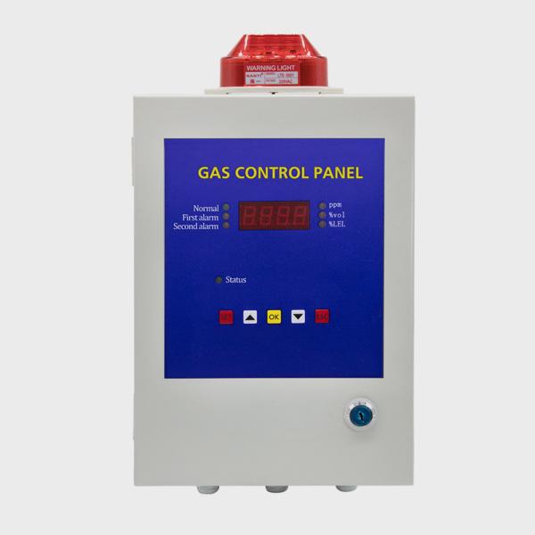 Quality LED Multi Channels Gas Detector Controller MODBUS Rs 485/4-20mA Single Input wholesale