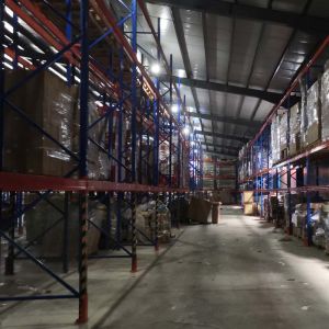 Coated Warehouse Rack For Heavy-Duty And Customizable Industrial Storage