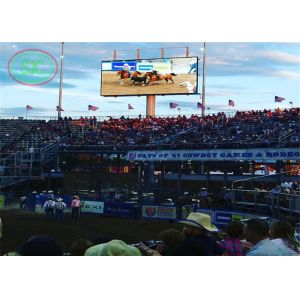 60Hz Frame Rate Cold Rolled Steel Sportstadium LED Scoreboards for Competitions