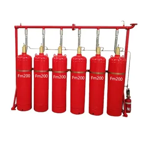 China Powerful HFC227ea Fire Extinguishing System 5% To 95% Relative Humidity  10 Seconds on sale