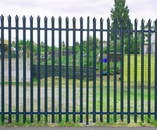 Quality 3 Rail Triple Pointed Steel Palisade Fencing Include Fixing wholesale