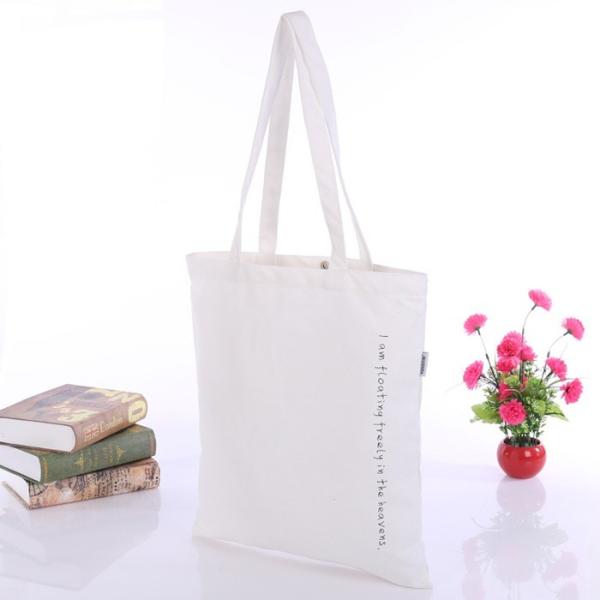 Quality Draw String Reusable Cotton Canvas Tote Bag For Women Shopping wholesale