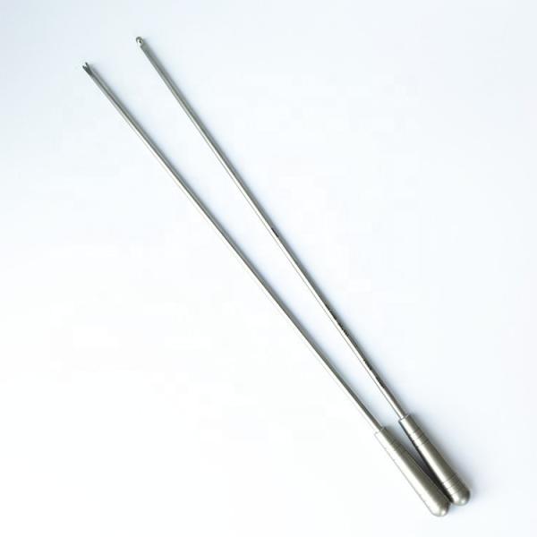 Quality VATS Instruments Set 5mm Thoracoscopic Knot Tier Pusher Push To Open 33cm Working Length wholesale