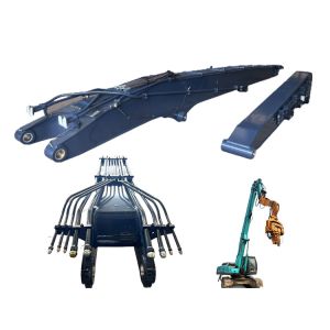 High-effective excavator bore pile drilling machine pile driver attachment for