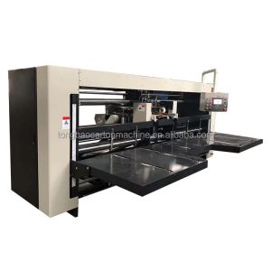 Film Packaging Type Double Pieces Semi-Auto Box Stitching Machine for Corrugated