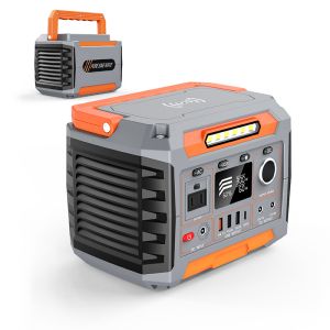 300W Portable Power Station with 270Wh Lithium Battery and Solar Charging
