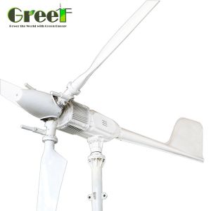 Electricity Generation Hydraulic Pitch Control Wind Turbine 5KW Three Phase