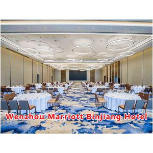 Fireproofing Movable Partition Wall with High Pressure Laminate Board and Dupont