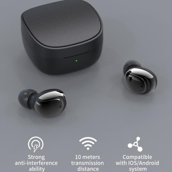 Stereo Bluetooth Wireless Earbuds Touch Control Wireless Charging Case