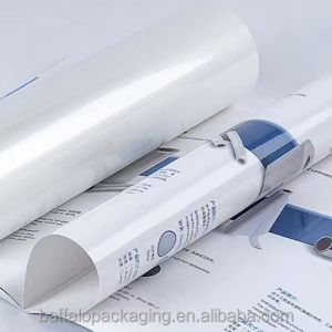 24 Micron Glossy BOPP Adhesive Coated Cold Laminating Film for Labels and Flexo