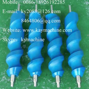 special screw with the conveyor to separate the bottle can or container