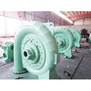 Stainless Steel Vertical Francis Hydro Turbine Generator 300KW-20MW Rated Power