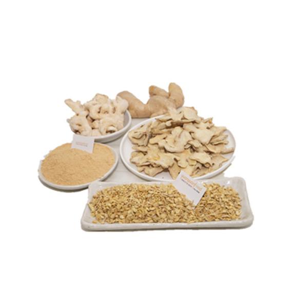 Quality Dehydrated Whole Dried Ginger , Dried Fruit And Vegetables Clean Cooking Appearance wholesale