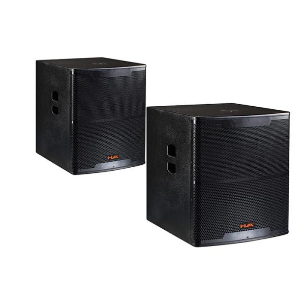 Quality 8 Ohm RMS Church speaker System Subwoofer Speakers 18"  Stage Base Bins wholesale