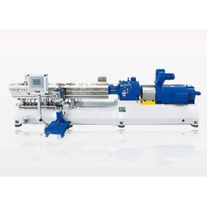 High Efficiency Plastic Compounding Machine Co Rotating Twin Screw Extruder