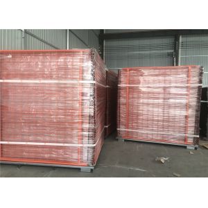 OD 40mm*2.00mm wall thick NZ Nelson Port Temporary Fencing Panels 2.1m x 2.4m